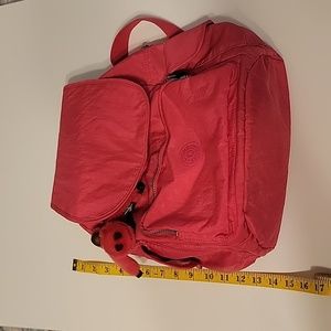 Kipling pink backpack